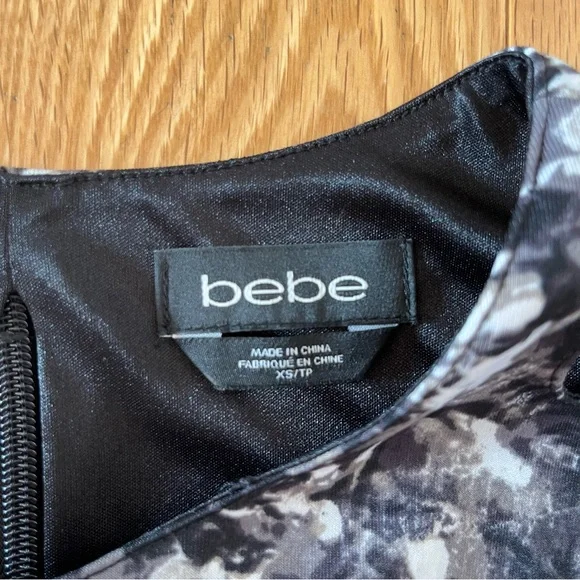 Bebe patterned crop top - Picture 3 of 5